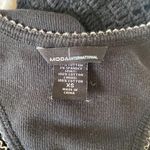 Moda International Early 2000's Rare Black Crochet Drop Waist Mermaid Dress XS Photo 4