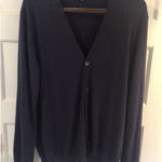 UNI QLO Cotton and Cashmere Cardigan Size Medium Photo 0
