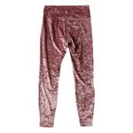 Lululemon Wunder Lounge High-Rise Tight 28 Crushed Velvet Soft Cranberry Size 10 Photo 2