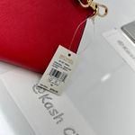 Michael Kors Double Zip Wristlet Wallet Bright Red Photo 3