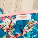 Renee C .  floral Blouse tank size small.  Photo 5