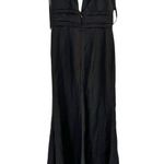 Mac Duggal 49454 Black Sleeveless V-Neck Bow Shoulder Mermaid Gown Size 4 New Photo 6