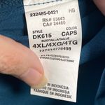 Dickies EDS Essentials Scrub Top Women's Size 4XL DK615 Caribbean Blue NWT Photo 3