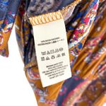 Free People  Paisley Wrap Fiona Surplice Top Boho Photo 12