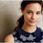 Anthropologie ‎ Let Me Be Rain Garden Sheath Beaded Appliqué Dress Size 4 Photo 2