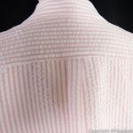NWT Petersyn Silvia Long Sleeve Cotton Cropped Top w/ Bell Sleeves, Roses‎ Pink Size M Photo 8