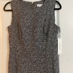 Calvin Klein NWT Black And White Knee Length Dress Photo 2