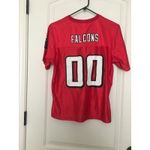 NFL Atlanta Falcons #00 Women's Jersey Shirt  Size Large Red Photo 9