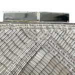 VTG 80s NYE Carla Marchi Silver Hand Beaded Shoulder Bag Evening Clutch Purse Photo 8