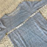 Soft Surroundings  Striped Cotton Long Sleeve Shirt Blue (XSmall) casual simple Photo 4