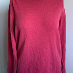 Barbour size 12 pink wool blend long sleeve pullover sweater Photo 0