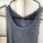 POL  Beckah Dress Midnight Dusty Blue Boho Dress Zipper Size M Photo 5
