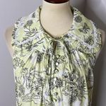 Hunter Bell ‎ Westin Midi Dress Green Gardenia Floral Sleeveless Photo 6