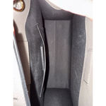 Versace Virtus Grainy Calf Leather Grey Large Top Handle Bag NWT $ 2100 Retail Photo 3