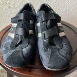 Coach : Jenny Sneaker (A1625) Black/Silver Signature C canvas/leather- Velcro- 7 Photo 4