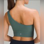 Lululemon NWT  Align Asymmetrical Sports Bra  Medium Forest Color Size 10 Photo 3