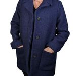 J. Crew Factory Boucle Wool Blend Peacoat Blue Size 8 Photo 3