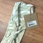 Stone Fox Swim NWT The Lele Top In Aloe Lines Light Green Size Large Photo 1