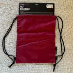 NWT ASU Arizona State University Burgundy Gold Drawstring Backpack Logobrands Photo 1