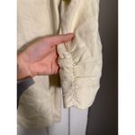 Michael Kors  Cream Linen Blazer Jacket Photo 2