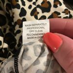 Boutique New Leopard Print V-Neck Bodysuit Womens Small CutOut Bustier Edgy Boho Tank Top Photo 6