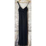 Jodi Kristopher Vtg Y2K  Black Dress‎ Evening Gown Formal Long Size 5 Photo 3