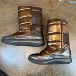 FitFlop  Snugger Puffer Metalic Copper Bronze Boots Snow Winter Size 9 Photo 7