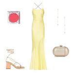 olga berg Marta Metallic Clutch in Gold Womens Purse Shoulder Handbag Photo 10