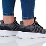 Adidas Women’s Cloudfoam Ultimate Running Shoes in Black/White Size 6 Photo 0