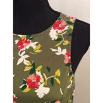 Green Sleeveless Floral Dress Womens DIP Size Small S Cottage Country NWOT Photo 4