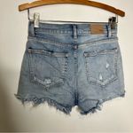 BKE Billie shorts denim distressed women’s size 25 casual raw hem trendy modern Photo 7