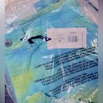 We Wore What  Blue Green Flare Bell Denim Shorts Size 26 NWT Brand New Photo 9