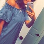 Urban Outfitters Striped Off The Shoulder Dress Photo 2