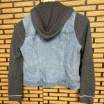 Hollister Denim Sweatshirt Jacket Size Small Photo 1