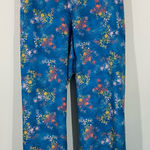 Lands' End Women's Teal Speckle Graphics Repreve Active Pants Size 3X NWT Photo 0
