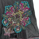 Heart soul Vintage Y2K Heart & Soul Skater Skirt Electric Blue Pink Floral Boho Pattern 13 Photo 1