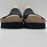 Naot Womens 41 (US 10) Shoes Alana Leather Sandals Black Stretch Slide Slip Photo 2