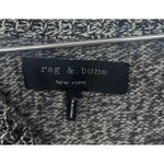 Rag and Bone Charcoal Grey Claire Heathered Knit Sweater Alpaca Wool Blend Hi Low Photo 9
