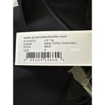 Proenza Schouler Proenza Scharler Metal Chiffon Embroidery top Size 4 Black Photo 5