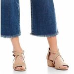 Eileen Fisher Kyra Strappy Low Heel Nubuck Leather Sandals Photo 0