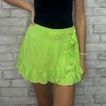 Glam light green ruffle skort NWT Photo 0