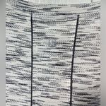 Lululemon Long Distance short sleeve tiger space dye black and white top Photo 3