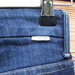 MOTHER High Waisted Looker Dagger Ankle Fray Lace Blue Size 25 Photo 8