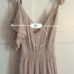 Pink Ombre Tiered Maxi Dress Cover Up Fate Size Small Photo 4
