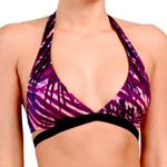 Carmen Marc Valvo  purple bikini top. NWT Photo 2