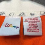 Disney - Vintage Neon Orange Tigger Design Collared Embroidered Vest- XL Photo 3