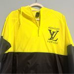 Linda finegold ALF yellow black Iv anorak rain jacket Medium Photo 0
