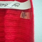 Ny Collection Womens XL Sweater Tunic Ribbed Ombre Pullover V Neck Long Sleeve Photo 4