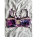 Lululemon Galaxy Sports Bra Athleisure Workout Abstract Watercolor Photo 4