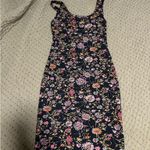 Peruvian Connection  Dress Pima Cotton Floral Photo 1